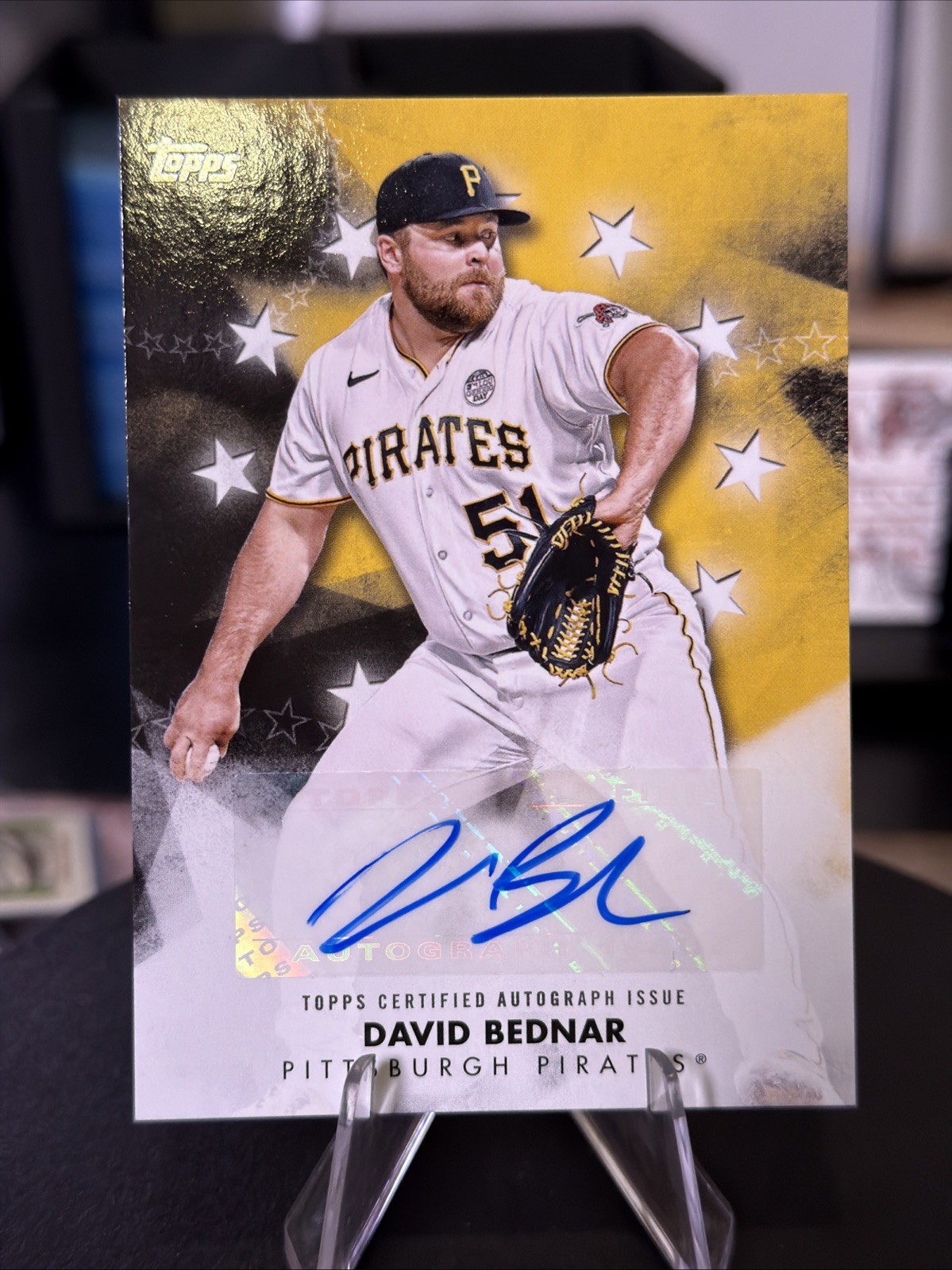 2024 Topps Series 1 - Baseball Stars Autographs David Bednar #BSA-DB (AU) 2024 Topps Series 1 - Baseball Stars Autographs David Bednar #BSA-DB (AU)