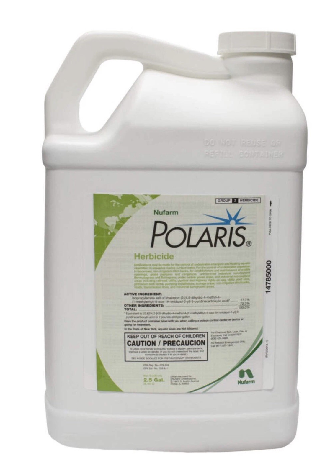 Polaris Herbicide jug (2.5 gal) BEST PRICE Polaris Herbicide jug (2.5 gal) BEST PRICE