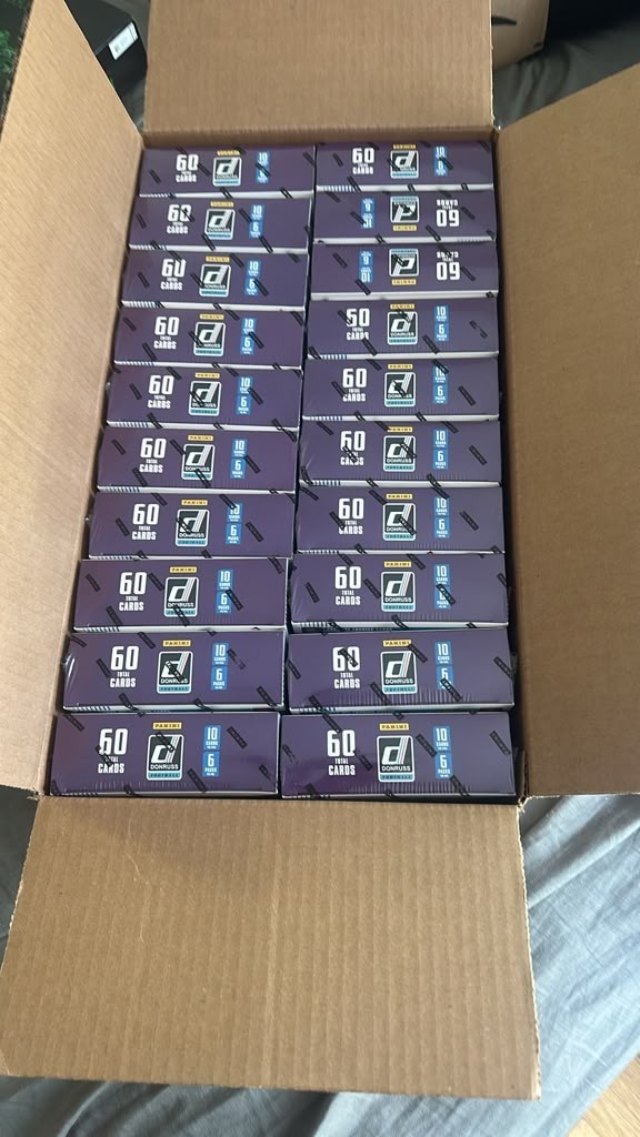 2025 Panini Donruss Football NFL Mega Box Factory Sealed - Lot of 5 2025 Panini Donruss Football NFL Mega Box Factory Sealed - Lot of 5