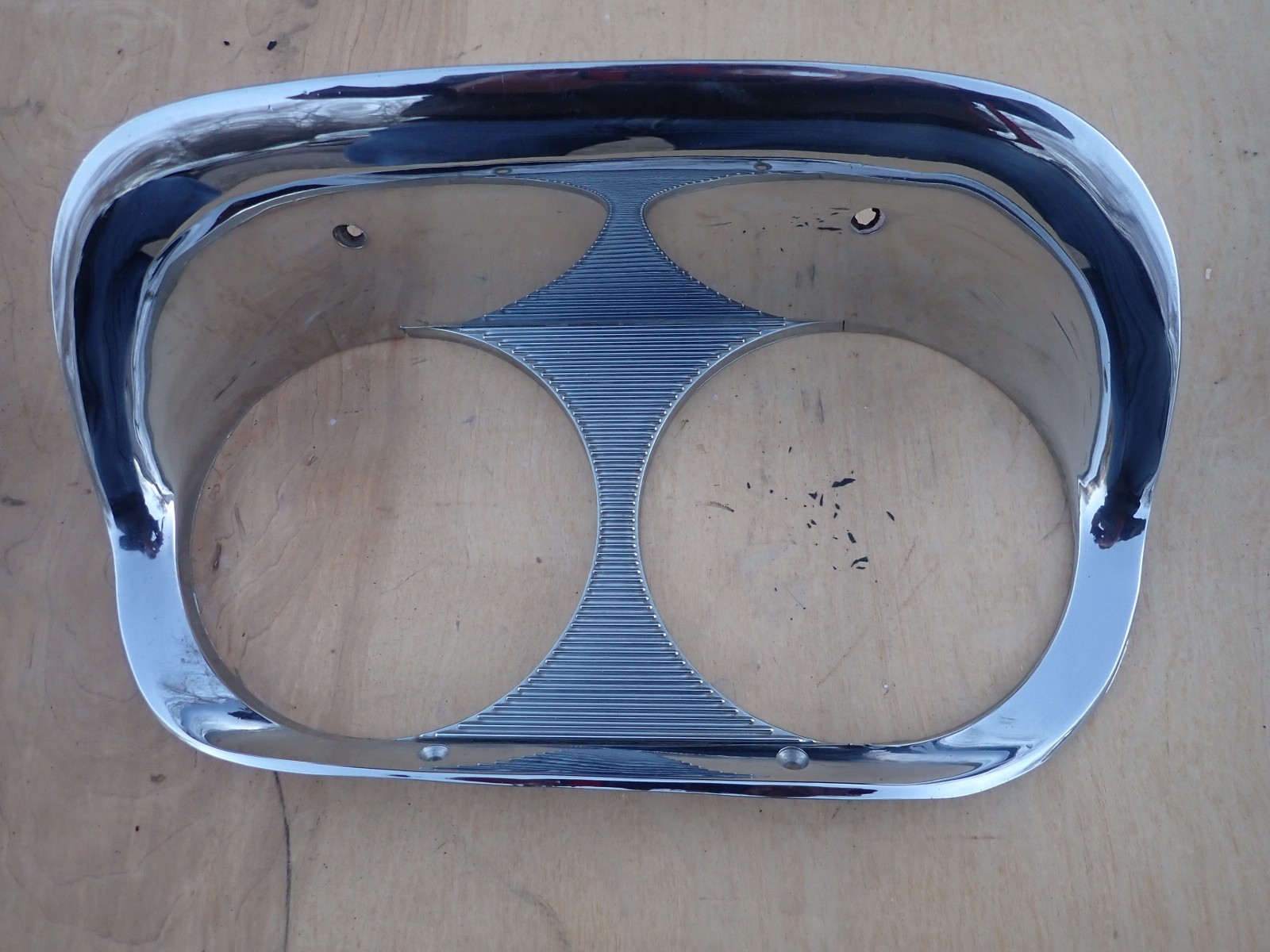 1959 Mercury LH Headlight Bezel # 2702569 Nice Chrome Monterey Parklane Montcair 1959 Mercury LH Headlight Bezel # 2702569 Nice Chrome Monterey Parklane Montcair