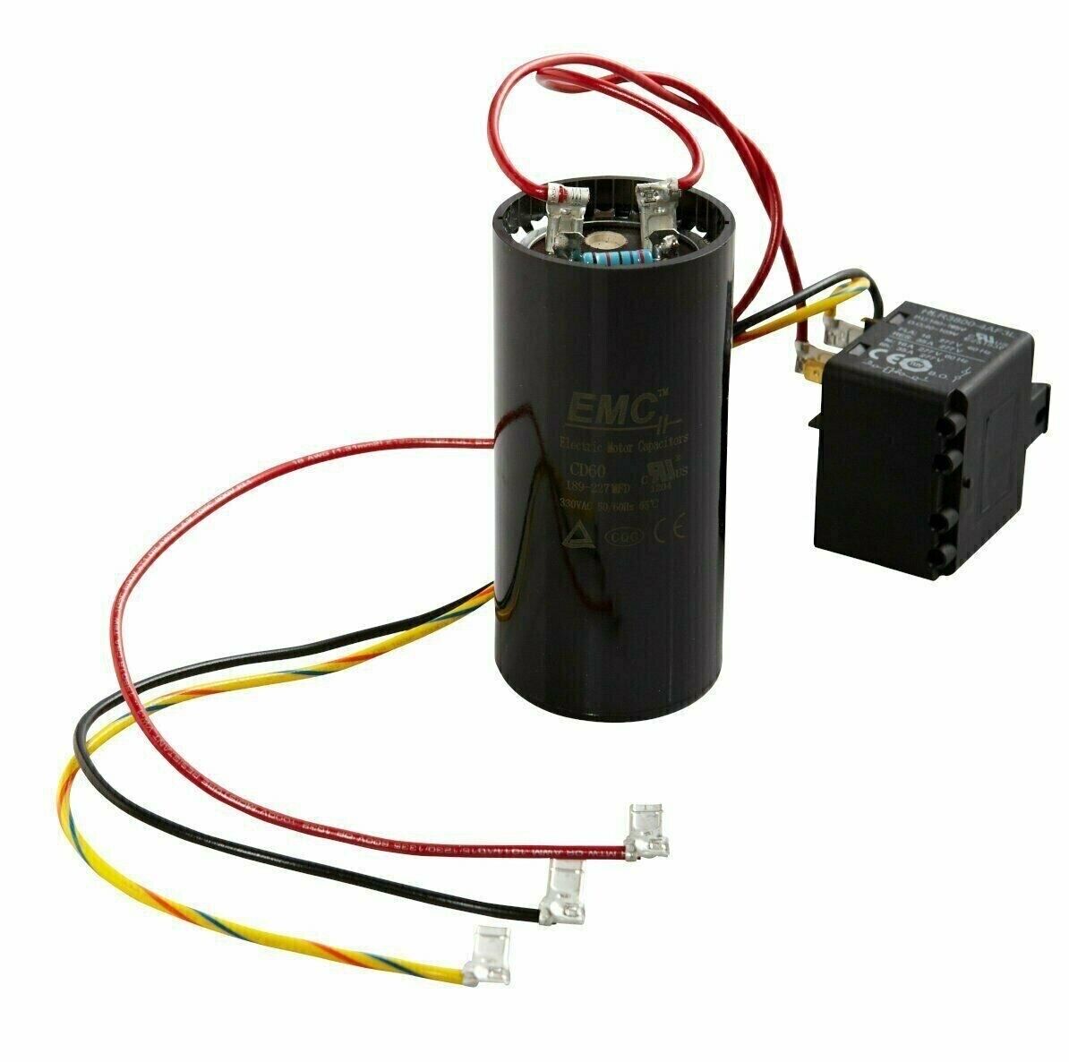 5-2-1 Compressor Saver Kit CSRU1 Hard Start Capacitor with Relay For 1-2-3 Tons