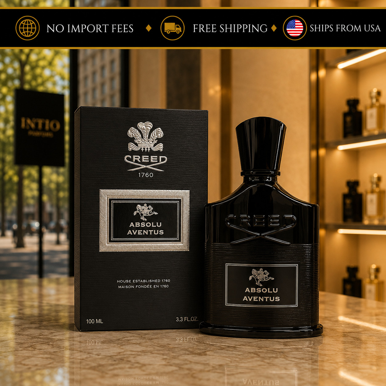 creed absolu aventus 2025 Eau de Parfum for Men 100ml New in Sealed Box