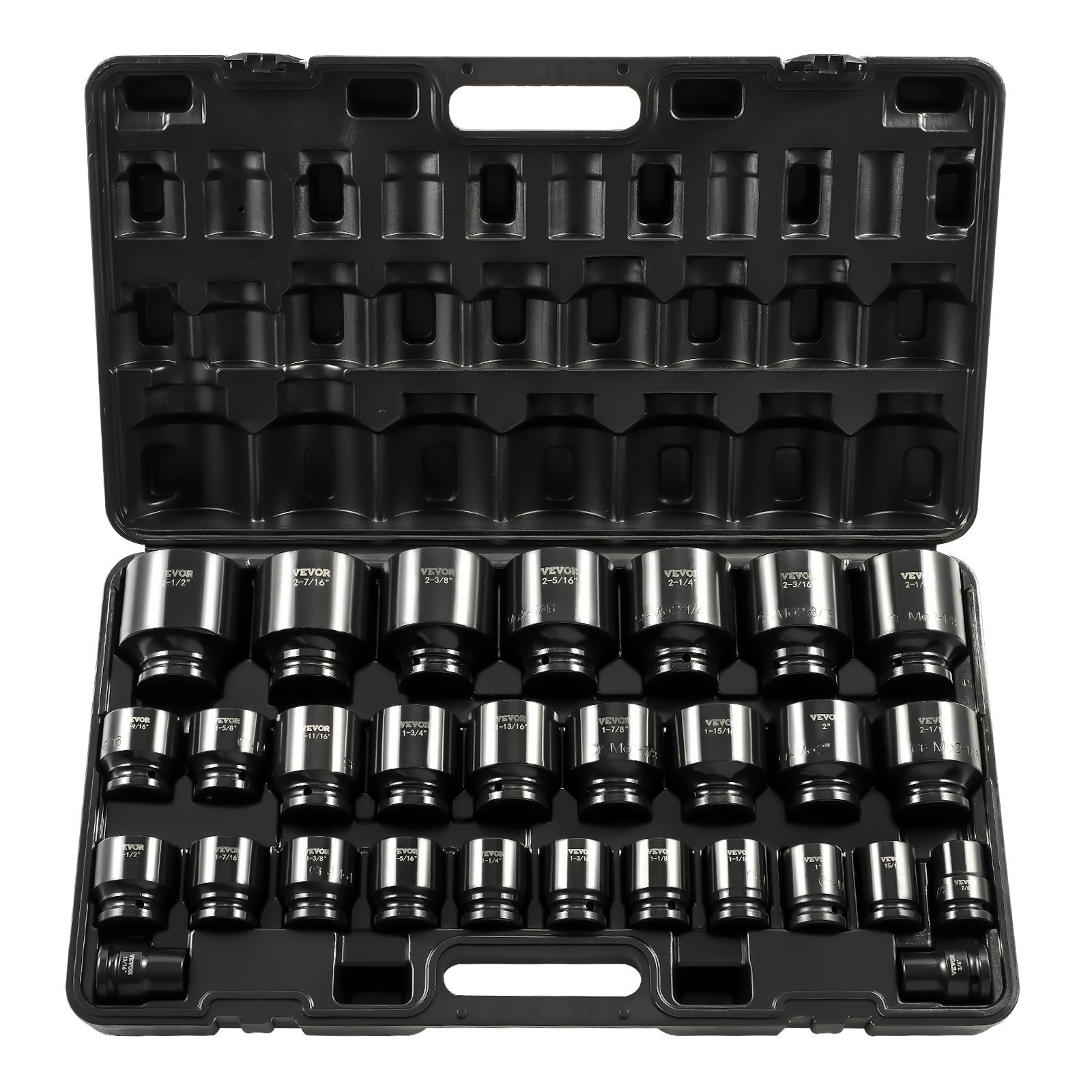 Impact Socket Set 29 Piece Impact Sockets, 6-Point Sockets, Rugged Impact Socket Set 29 Piece Impact Sockets, 6-Point Sockets, Rugged