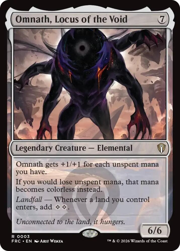 NM Omnath, Locus of the Void, MTG, Reality Fracture Commander, Magic, 3 NM Omnath, Locus of the Void, MTG, Reality Fracture Commander, Magic, 3