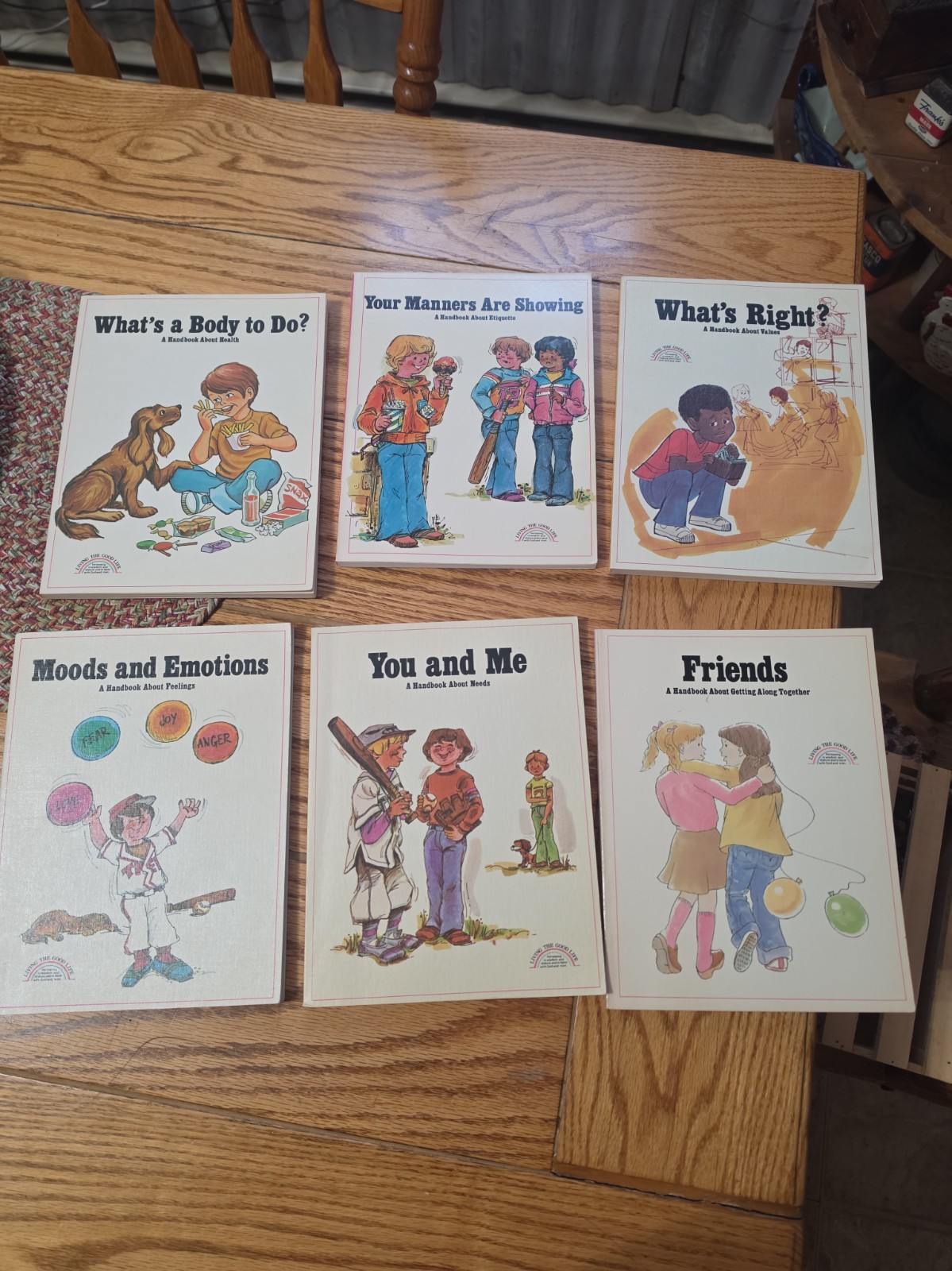 Vintage Set Of 6 Childrens Handbooks Vintage Set Of 6 Childrens Handbooks