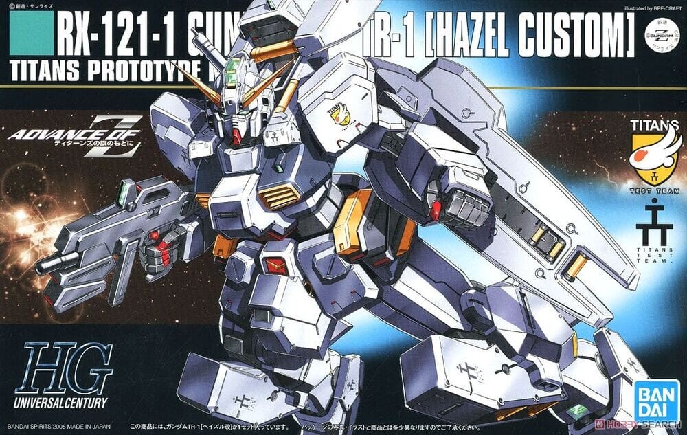#56 Gundam TR-1 Hazel Custom Advance of Zeta, Bandai Hobby HGUC #56 Gundam TR-1 Hazel Custom Advance of Zeta, Bandai Hobby HGUC