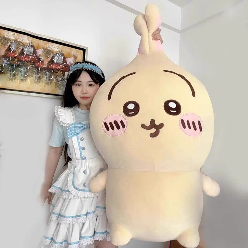 Chiikawa Usagi Large Plush Doll Hachiware Huge Stuffed Toy Pillow Cushion 75cm Chiikawa Usagi Large Plush Doll Hachiware Huge Stuffed Toy Pillow Cushion 75cm