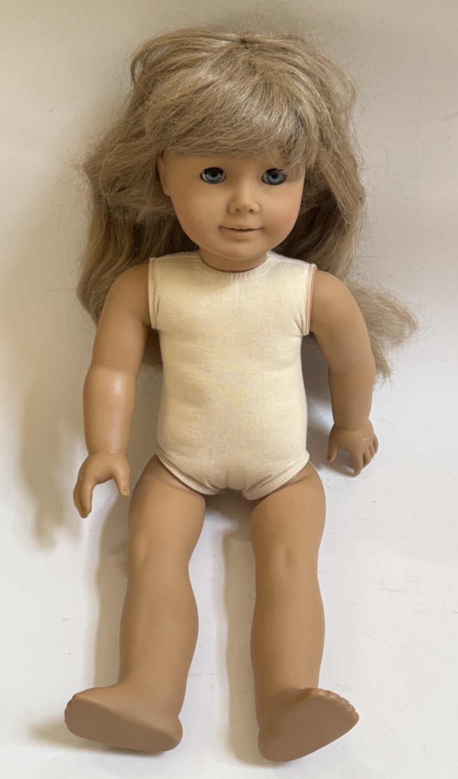 Vintage 1980s Pleasant Company White Body American Girl Kirsten Larson Doll READ Vintage 1980s Pleasant Company White Body American Girl Kirsten Larson Doll READ