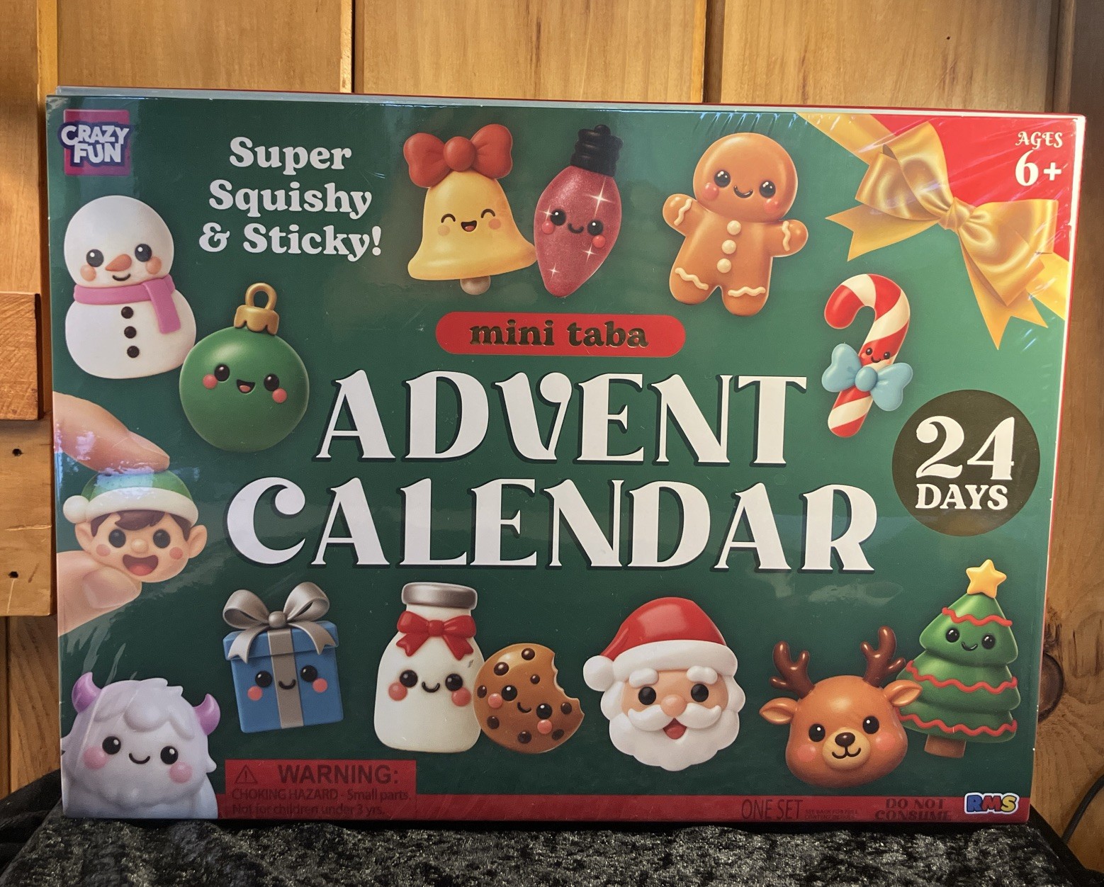NEW RMS Mini Squishy Advent Calendar Christmas 2026 Sealed In Box 24 Squishies🎄