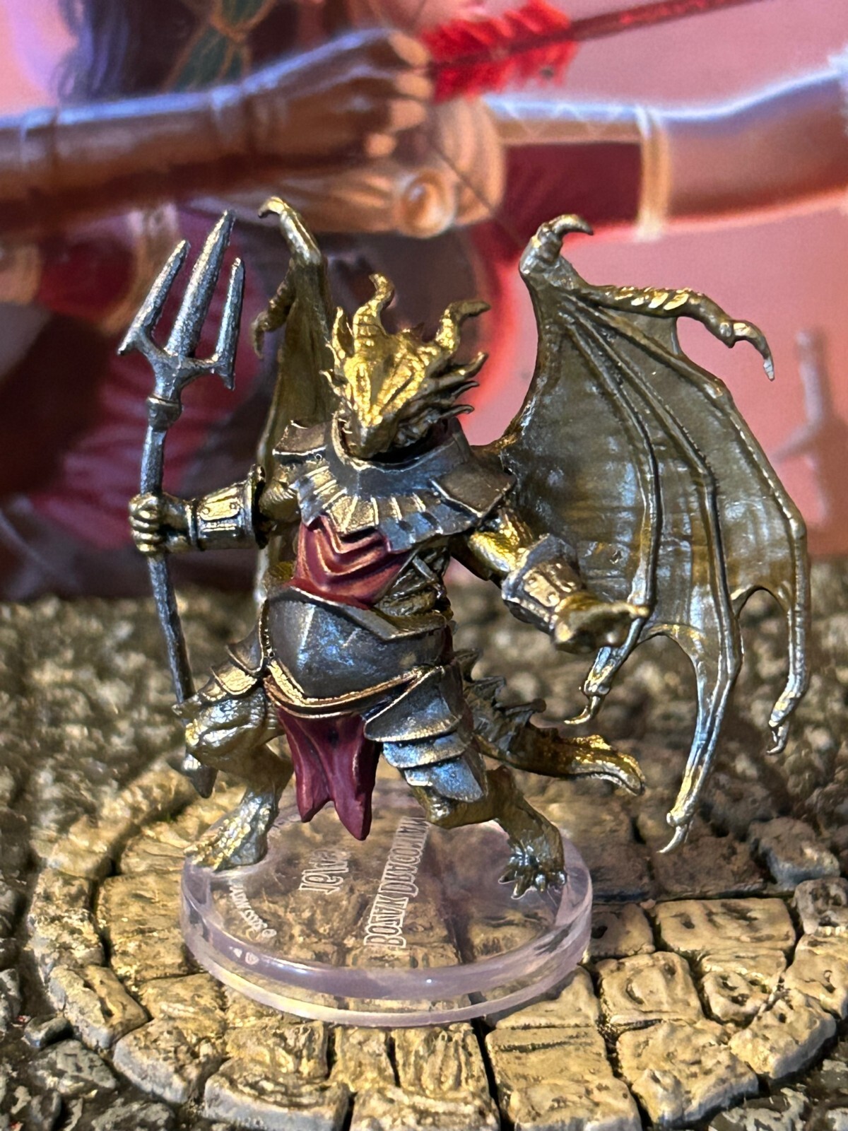 Bozak Draconian D&D Miniature Dungeons Dragons Dragonlance Shadow 16 soldier Bozak Draconian D&D Miniature Dungeons Dragons Dragonlance Shadow 16 soldier