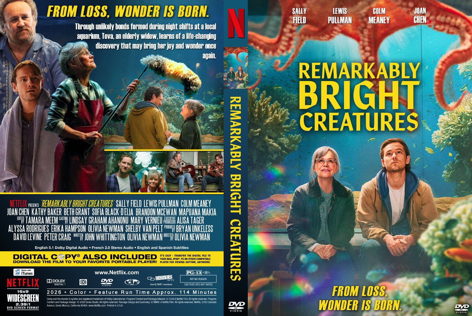 Remarkably Bright Creatures‎ (2026) DVD  (unsealed)