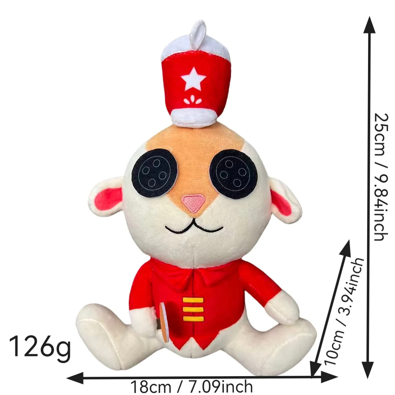 28cm Coraline Plush Stuff Cartoon Figure Kawaii Doll Soft Pillow Ugly Kids Cute 28cm Coraline Plush Stuff Cartoon Figure Kawaii Doll Soft Pillow Ugly Kids Cute