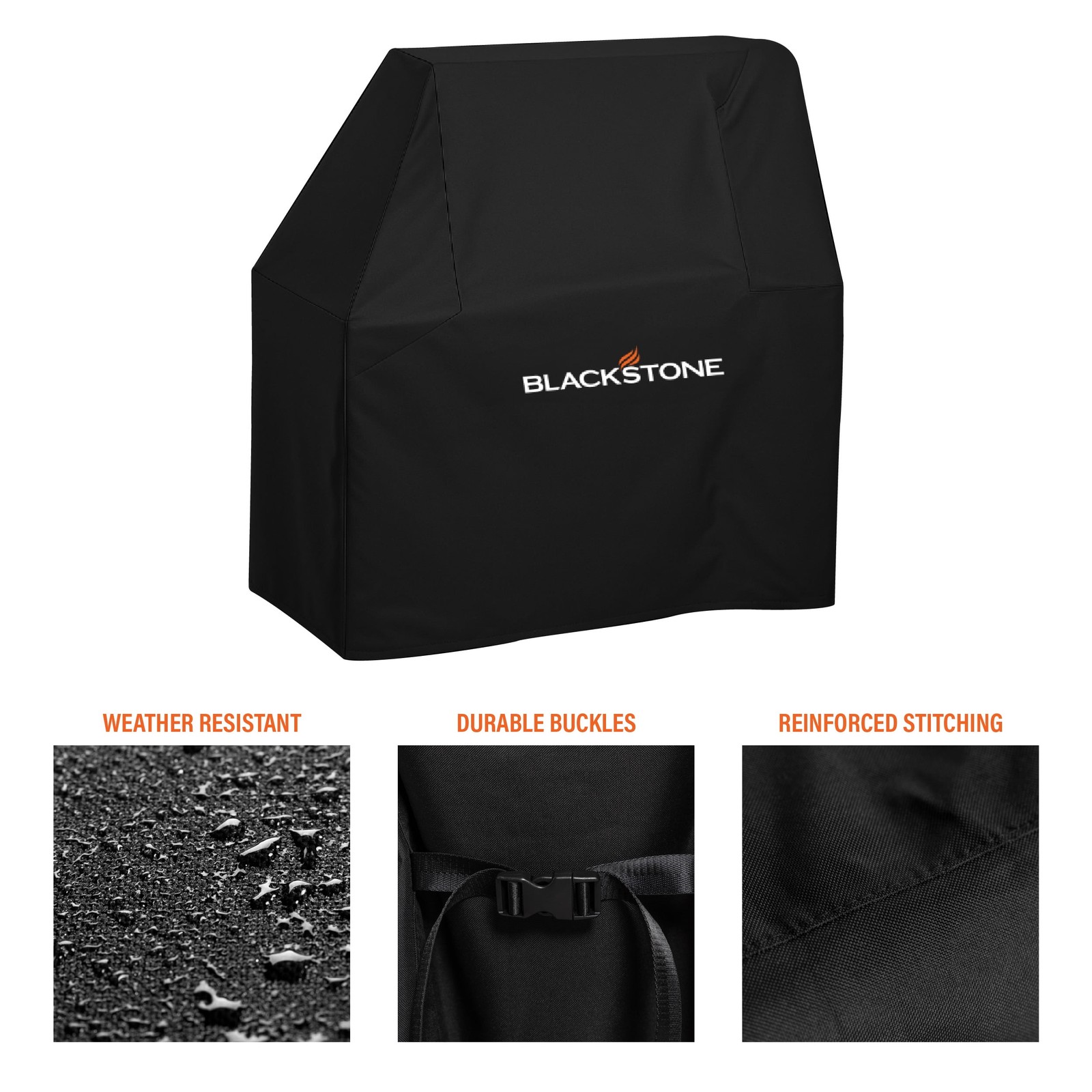 Bronco Open Flame Grill with Soft Cover and Coal Rake