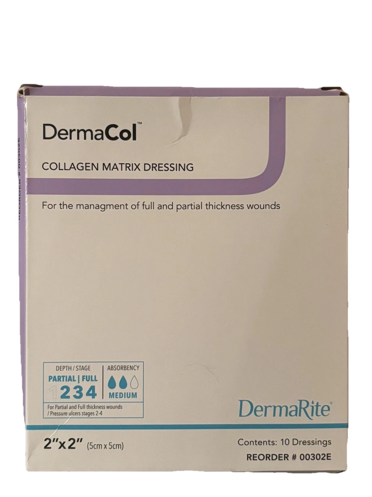 Dermacol Collagen Dressings, 10 Count comparable to Puracol Dermacol Collagen Dressings, 10 Count comparable to Puracol