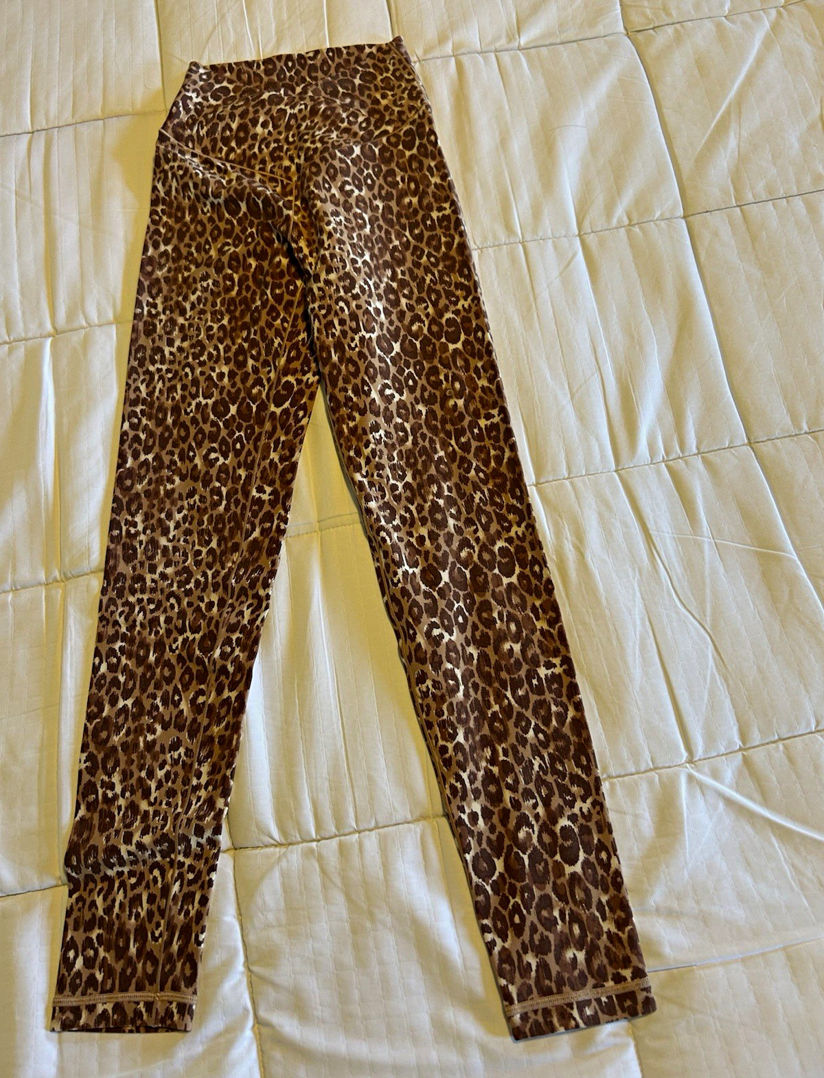 Aerie Women’s Leopard Animal Print Ankle Leggings Brown/Black Size S Aerie Women’s Leopard Animal Print Ankle Leggings Brown/Black Size S