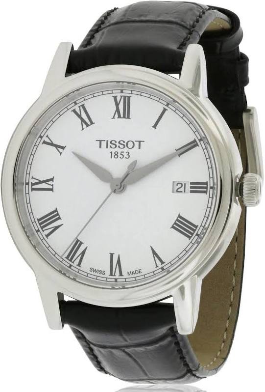 TISSOT T-CLASSIC CARSON T085.410.16.013.00  White Dial 39mm Quartz Men Watch