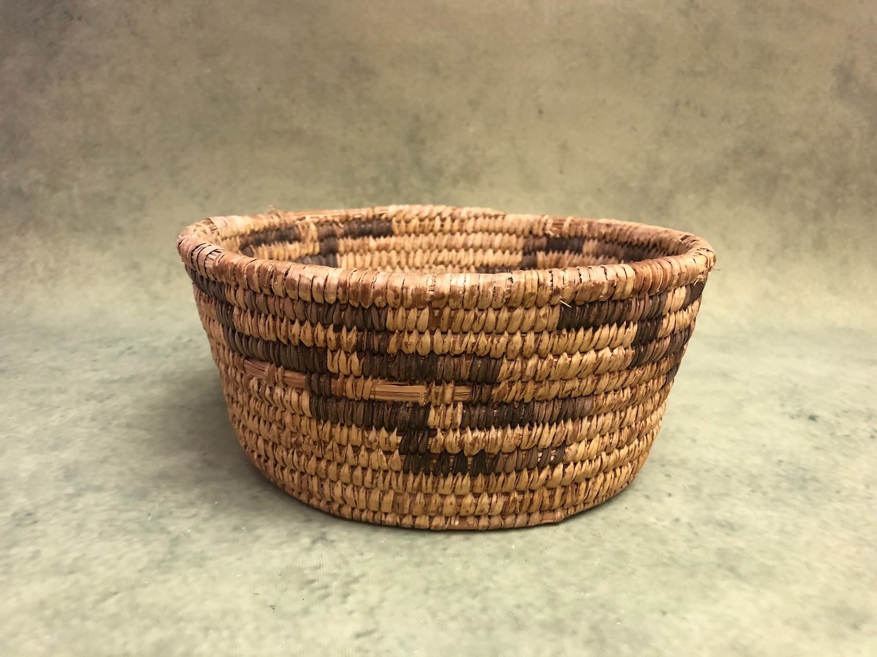 Antique Pima Akimel O'odham Double Snake Trail Native American Indian Basket Antique Pima Akimel O'odham Double Snake Trail Native American Indian Basket