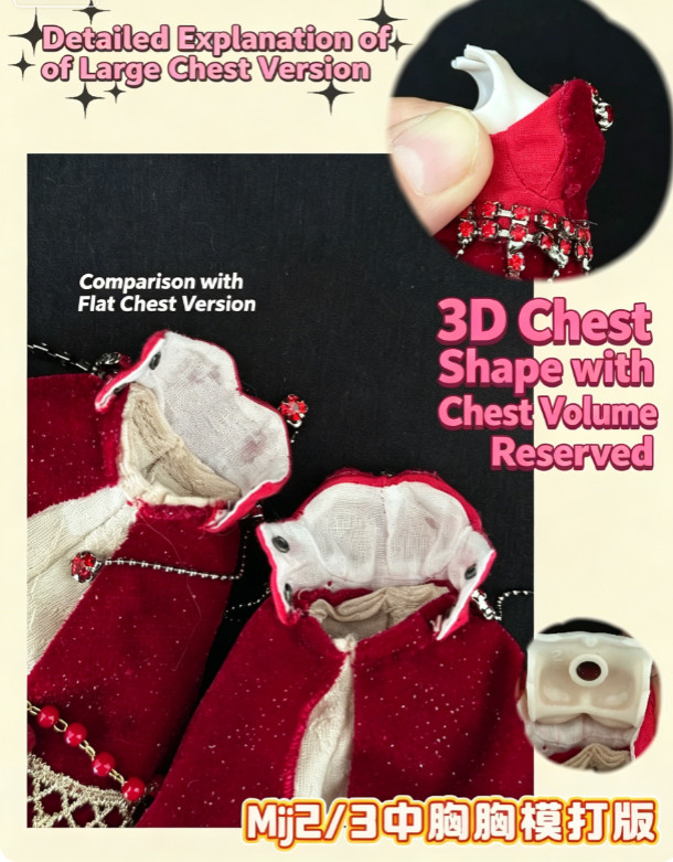 1:12 Gothic Red Queen Lolita Dress Outfit Set Fit 6'' BJD OB11 MJD Action Figure