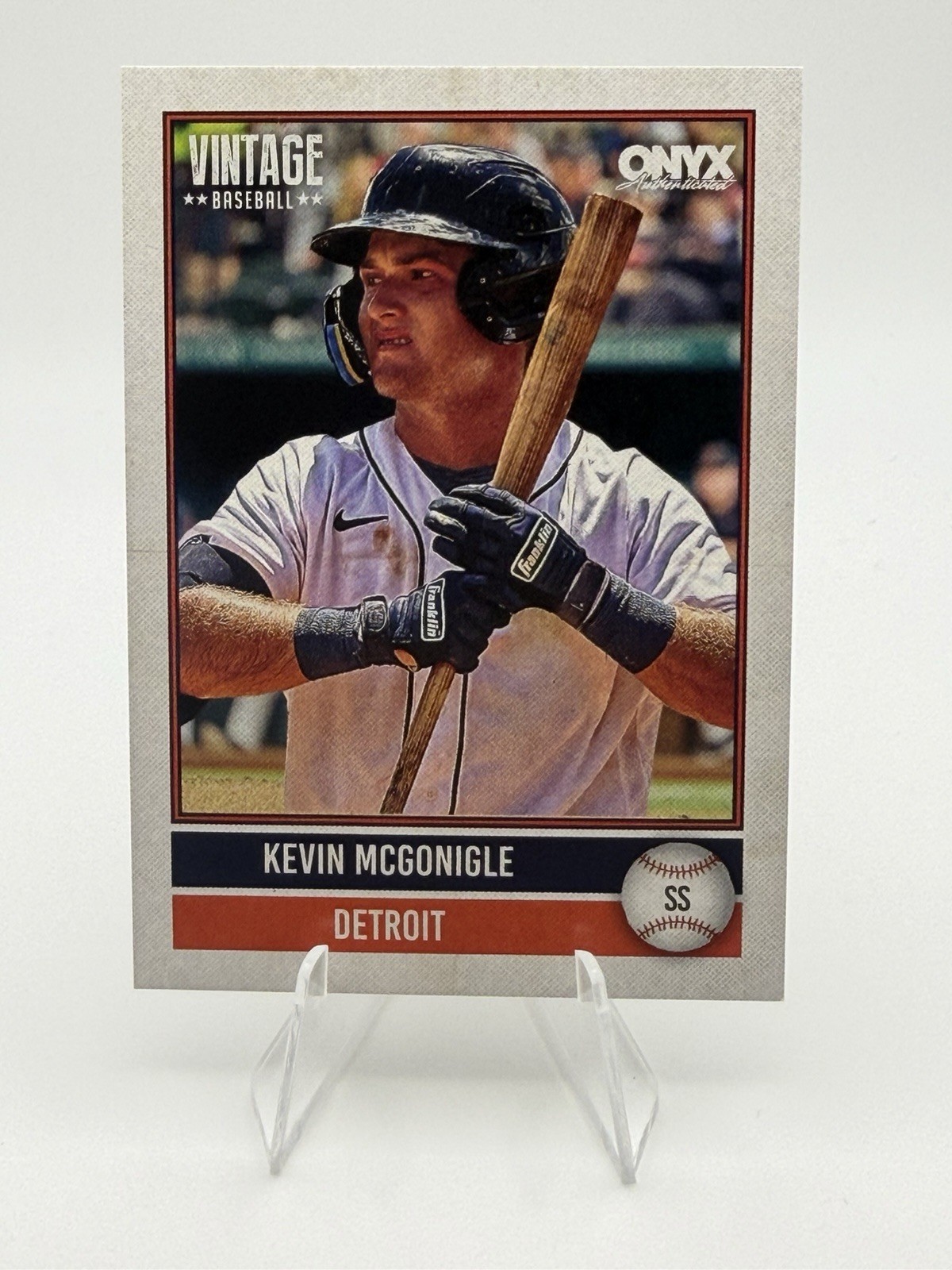 2026 Onyx Vintage Kevin McGonigle #OV-KEMC Detroit Tigers