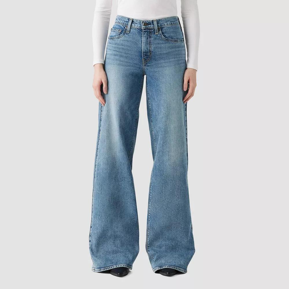 Levi's Women's High-Rise Wide Leg Jeans Sweet Success Stretch Denim Cotton