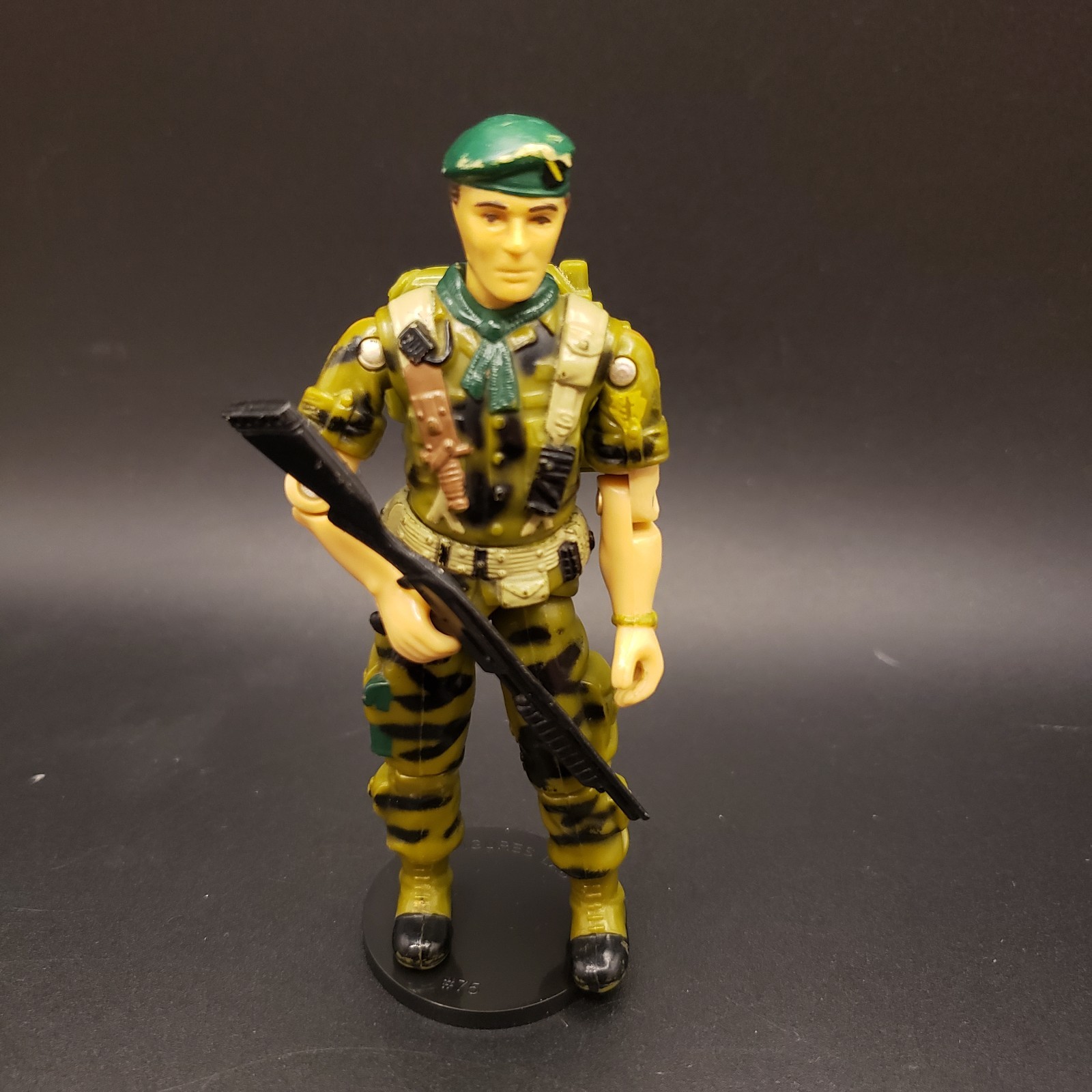 Vintage 1987 ARAH  Lt. Falcon V1 Figure with Shotgun and backpack (Hasbro)
