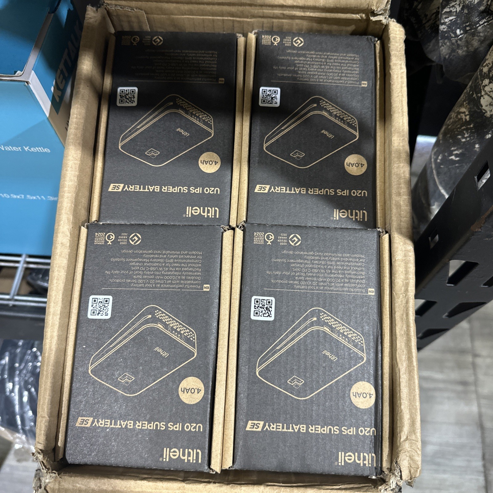(20) LITHELI U20 IPS Super Battery SE 2.0Ah 10000 mAh U20BY10 CHARGER NEW IN BOX (20) LITHELI U20 IPS Super Battery SE 2.0Ah 10000 mAh U20BY10 CHARGER NEW IN BOX