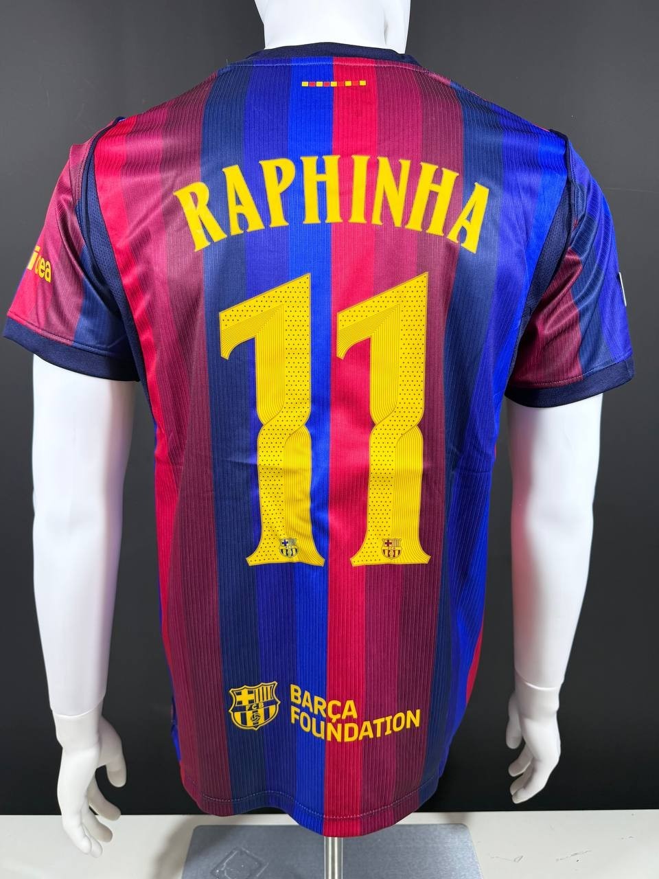 FC Barcelona Home Raphinha #11 Fan Version Soccer Jersey 2026/27 Football Shirt