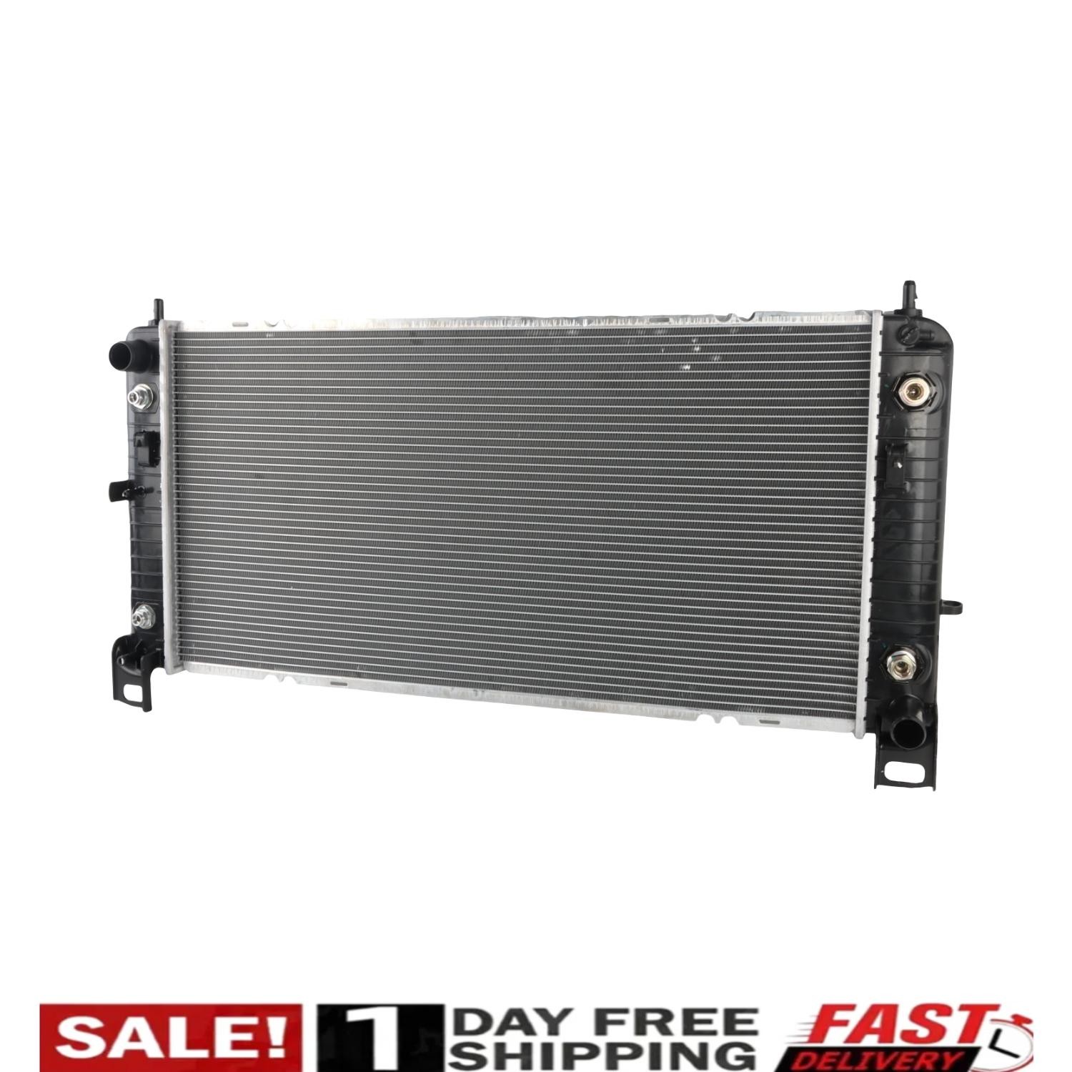 2370 34'' Radiator for For Chevy Silverado 1500 2500 Suburban Tahoe 4.8 5.3 6.0L