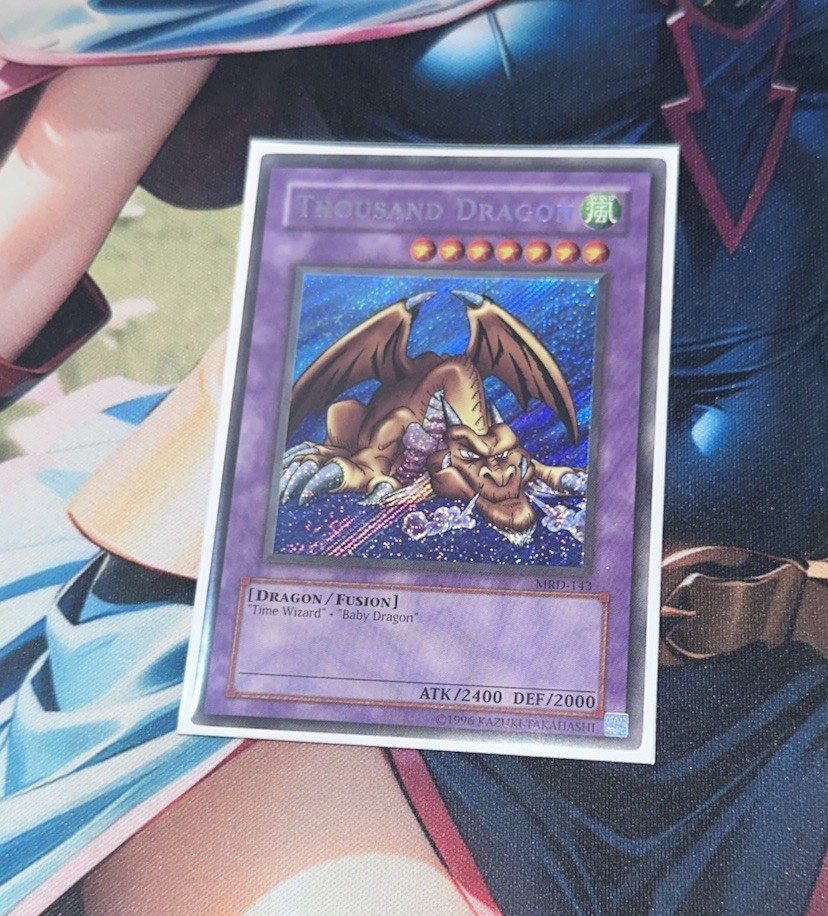 Thousand Dragon MRD-143 Metal Raiders Secret Rare DMG Thousand Dragon MRD-143 Metal Raiders Secret Rare DMG