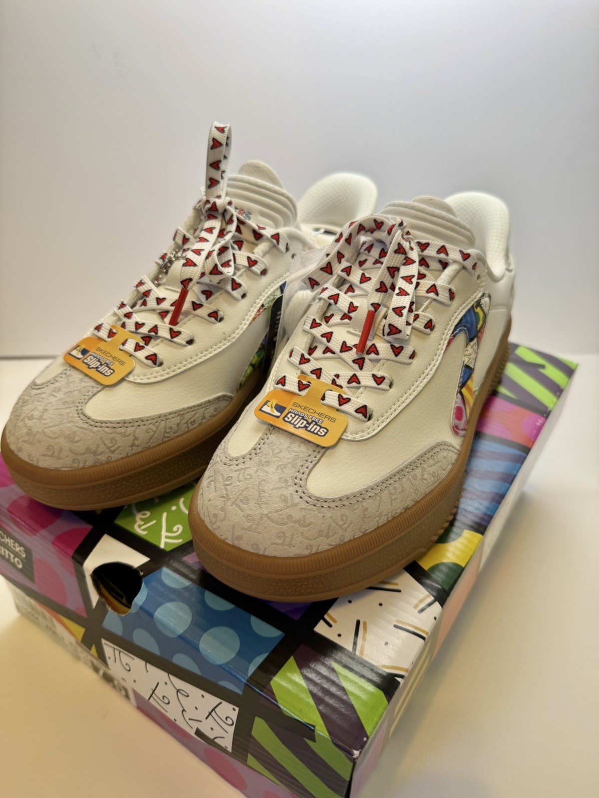 NWT Skechers Women\'s Slip-ins Britto: Hotshot HI - Britto Landscape Size 7.5 NWT Skechers Women\'s Slip-ins Britto: Hotshot HI - Britto Landscape Size 7.5