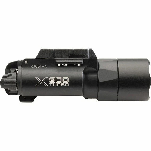 Surefire X300T Turbo Weaponlight Latch Rail Mount Black X300T-A . p