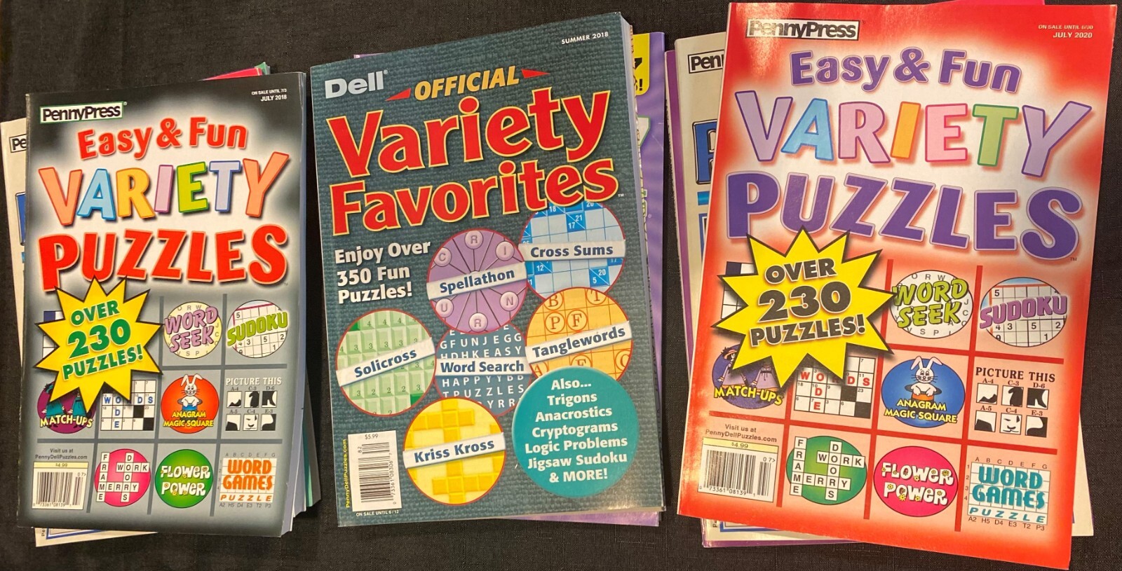 Penny Press/Dell Variety Puzzles Pack 12 Penny Press/Dell Variety Puzzles Pack 12