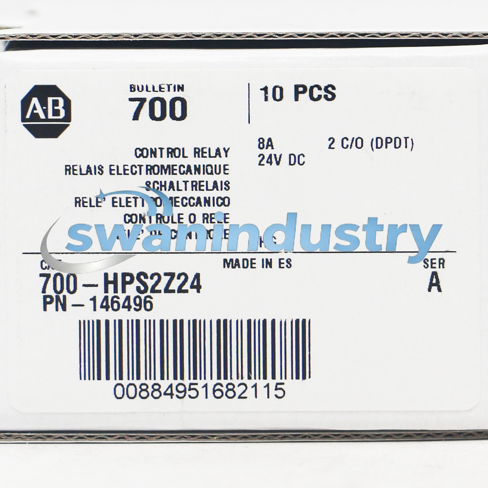 10PCS New Allen Bradley 700-HPS2Z24 700-HP General Purpose PCB PIN Style Relay