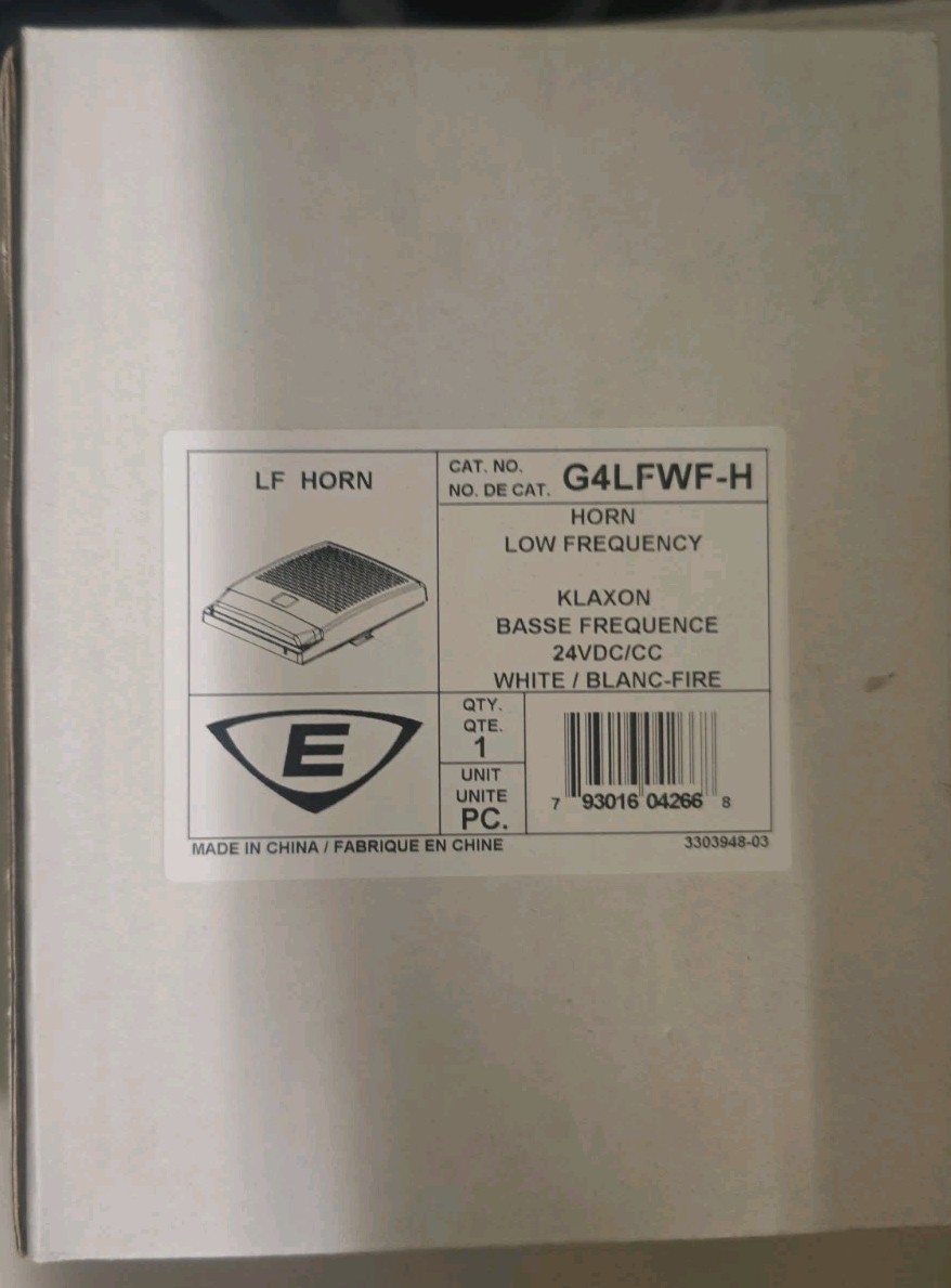 Edwards Signaling G4LFWF-H G4, LF, W/F, SNDR