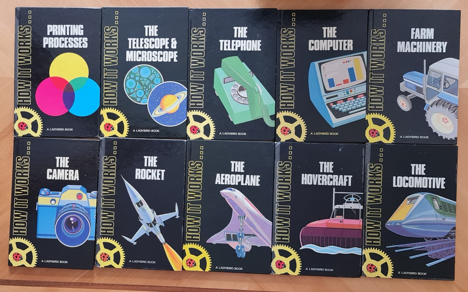 Ladybird Book Series - How it Works - set of ten books Ladybird Book Series - How it Works - set of ten books