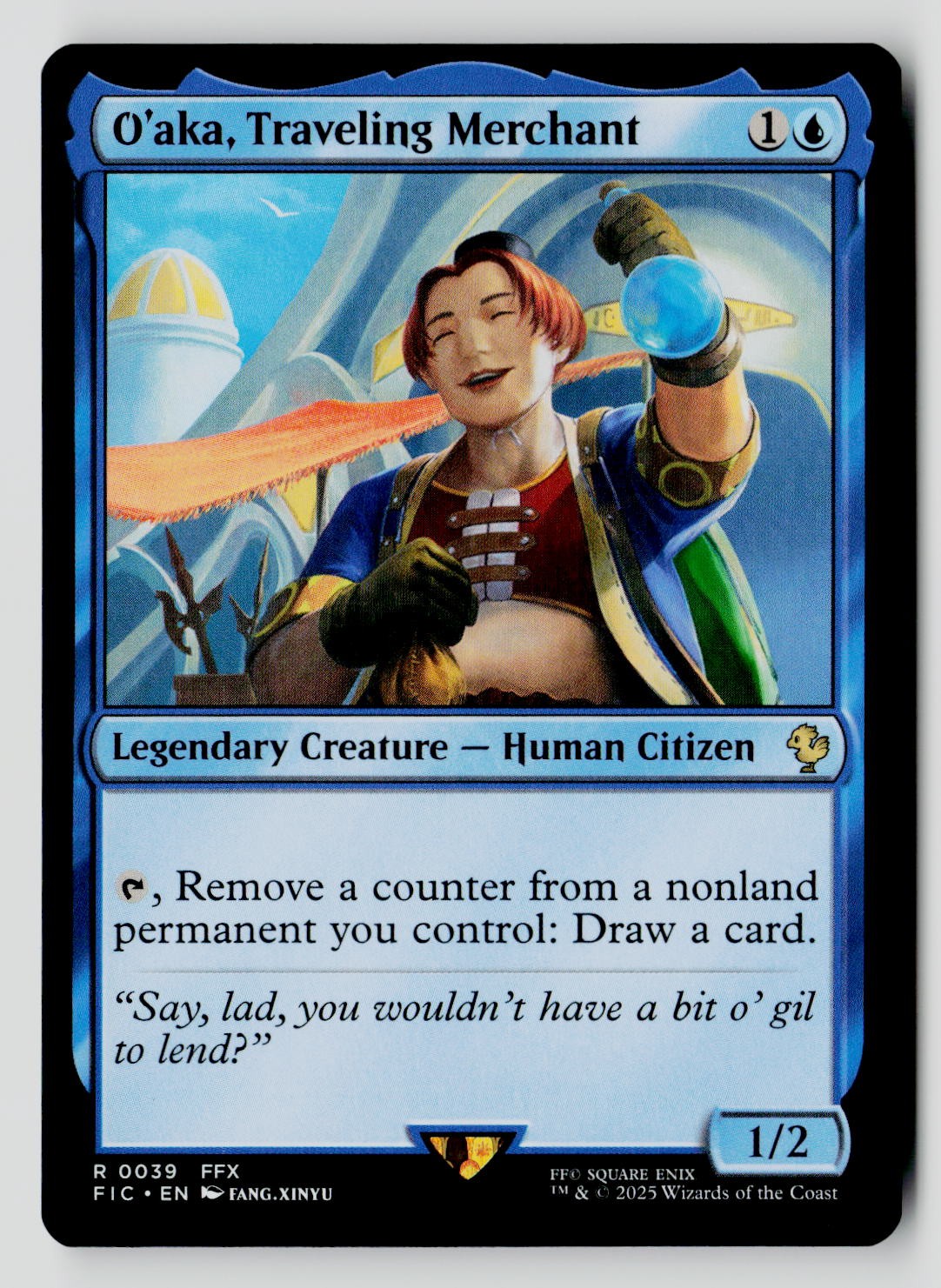 O\'aka, Traveling Merchant 39 R MTG FIC NM