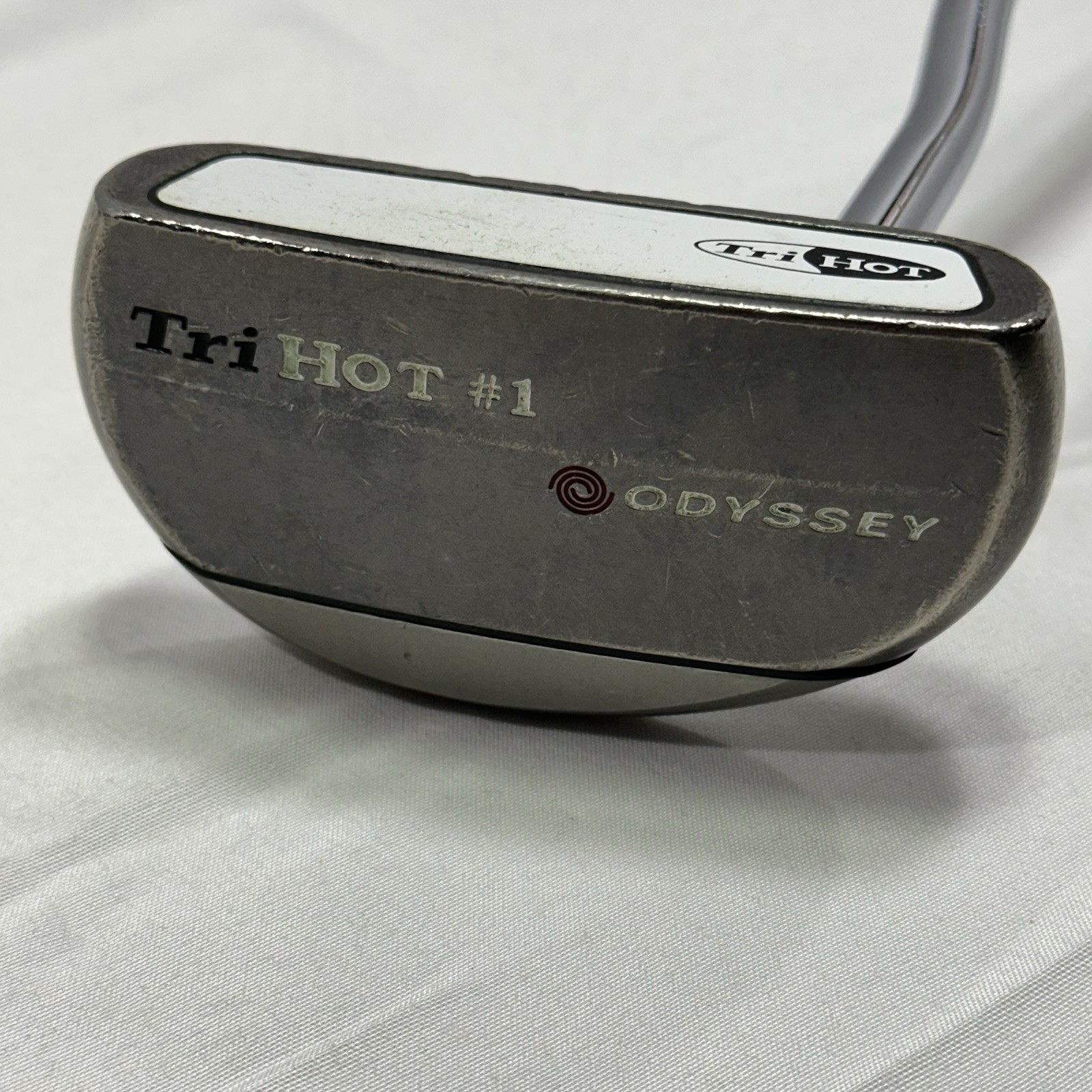 ODYSSEY TRI HOT #1 - 35 in PUTTER STEEL SHAFT GOLF PRIDE REVERSE TAPER GRIP RARE
