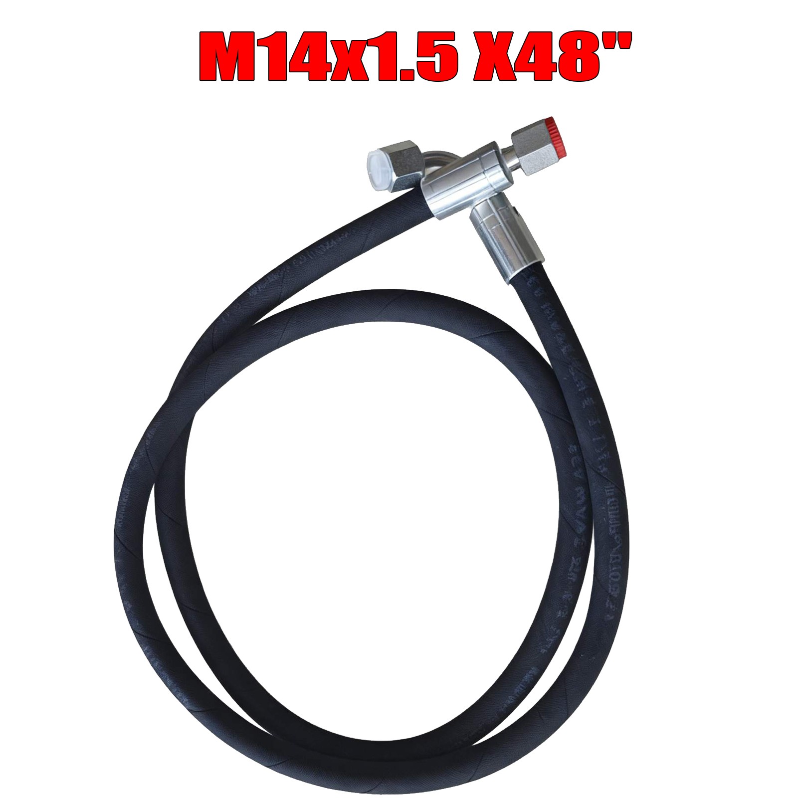 Agt Miva Chinese Mini Excavator Hydraulic Hose M14x1.5 X 48\