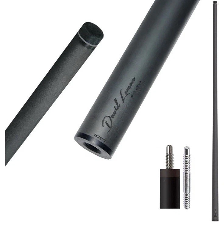 David Loman Carbon Fiber Pool Cue Shaft 12.5mm 3/8x8 Joint Low Deflection 29\