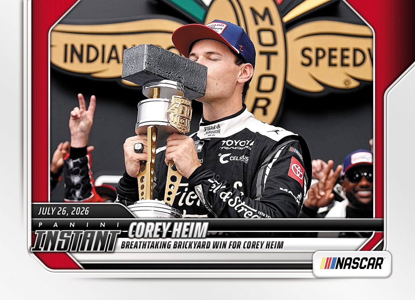 2026 Panini Instant NASCAR #69 Corey Heim 23XI Racing PRESALE