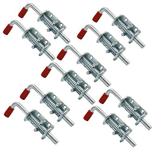 10 Pcs Spring Loaded Latch, 6.6\