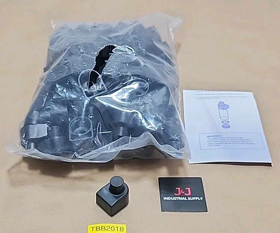*NEW SURPLUS* [2LBS+ BULK SALE] Formulaction Black Plastic Cell Caps + Warranty