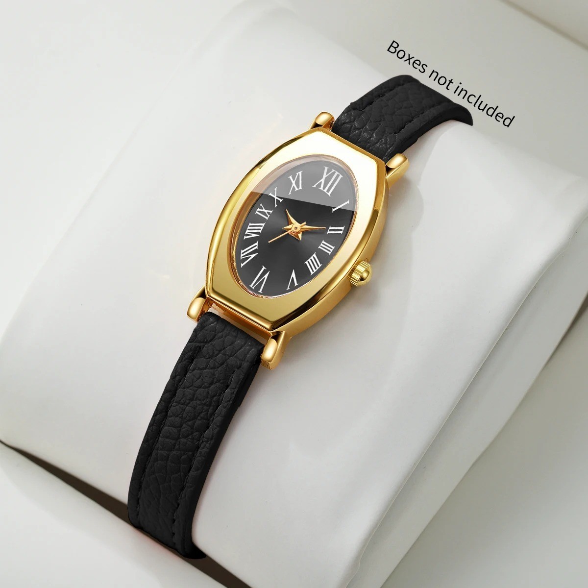 Elegant Oval Roma Dial Women Quartz Watch Fashion Bracelet Strap Ladies Elegant Oval Roma Dial Women Quartz Watch Fashion Bracelet Strap Ladies