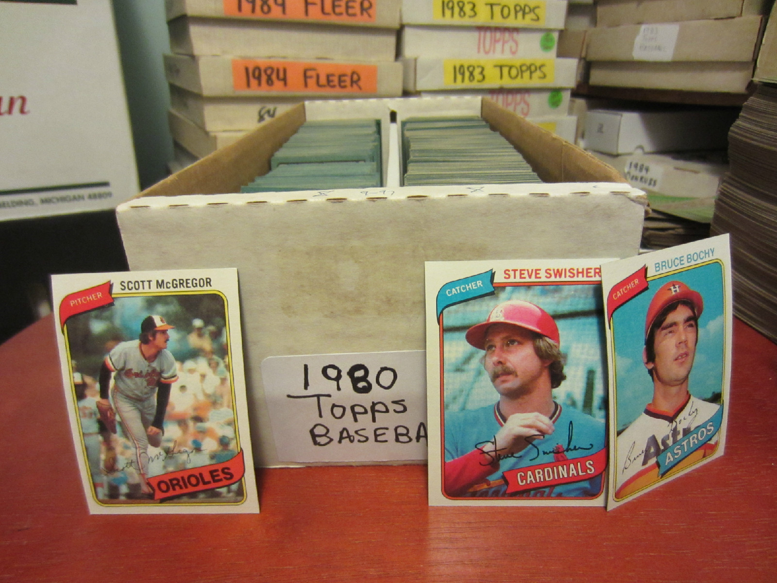 1980 Topps Baseball pick 20 card lot finish your set ex-nm 1980 Topps Baseball pick 20 card lot finish your set ex-nm