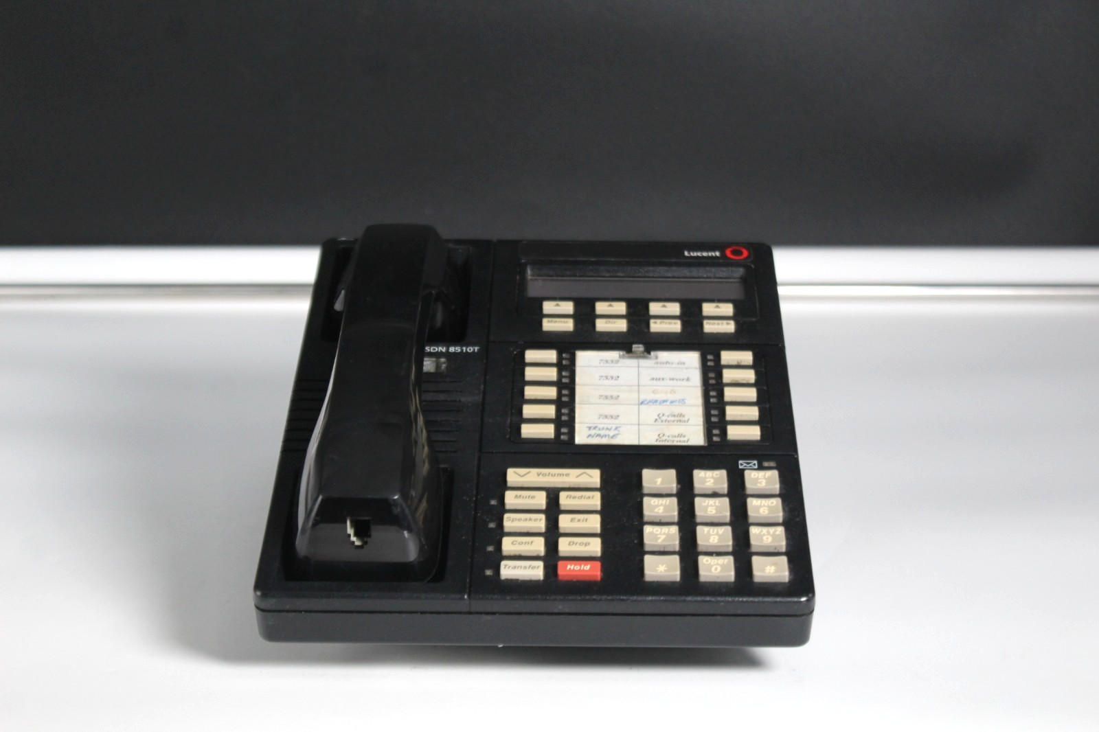 Lot of 10 Avaya Lucent 8510TAD Office Phones w/ Handsets & Stands