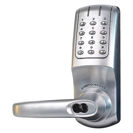 Codelocks Cl5210ic-Bs Electronic Key Lock, Brushed Steel Codelocks Cl5210ic-Bs Electronic Key Lock, Brushed Steel