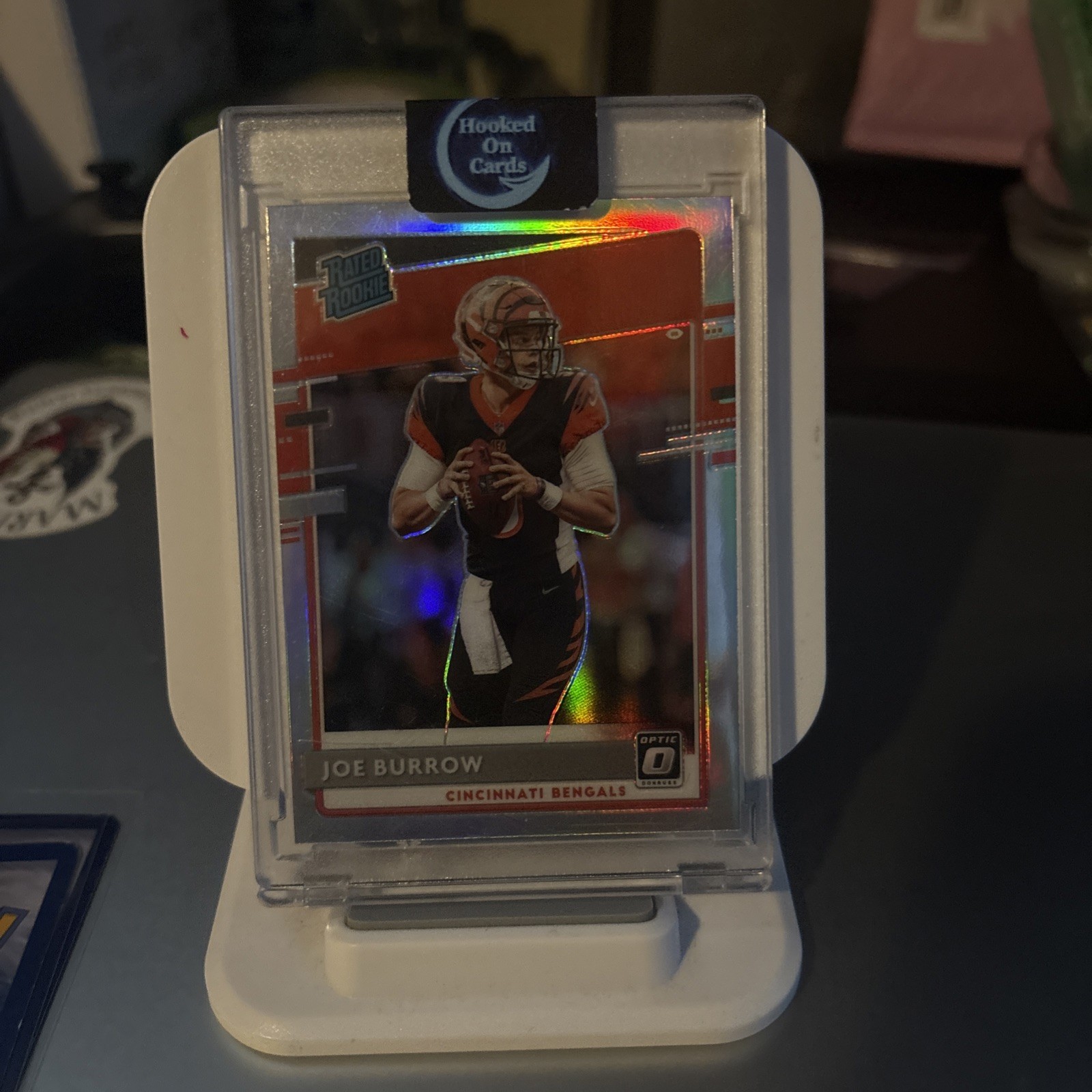 2020 Panini Donruss Optic - Rated Rookies Joe Burrow #151 Holo Prizm (RC) 2020 Panini Donruss Optic - Rated Rookies Joe Burrow #151 Holo Prizm (RC)