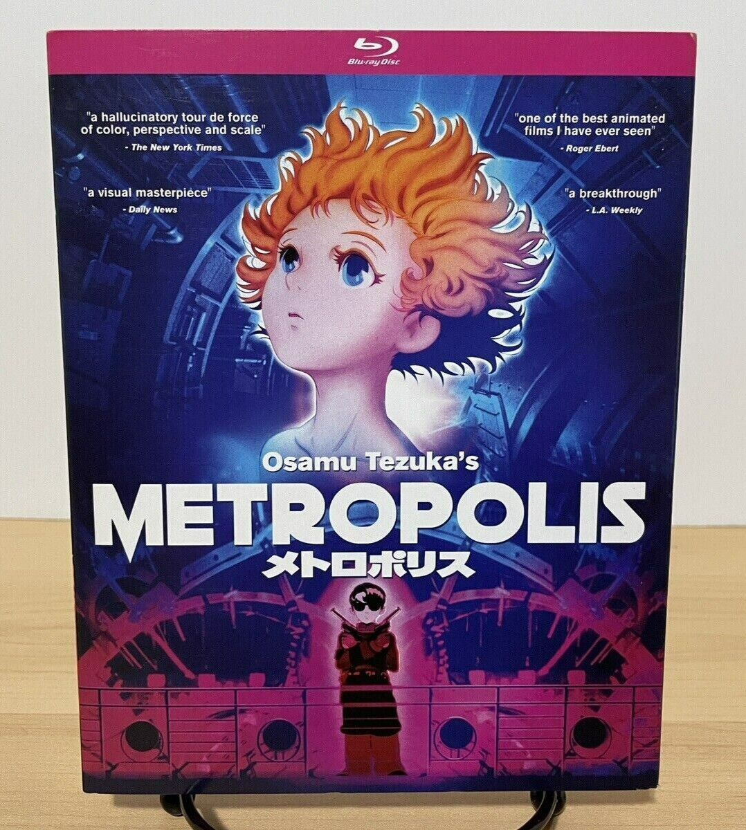 Osamu Tezuka\'s METROPOLIS Blu-ray BD - w/Slipcover **NEW/SEALED** 
