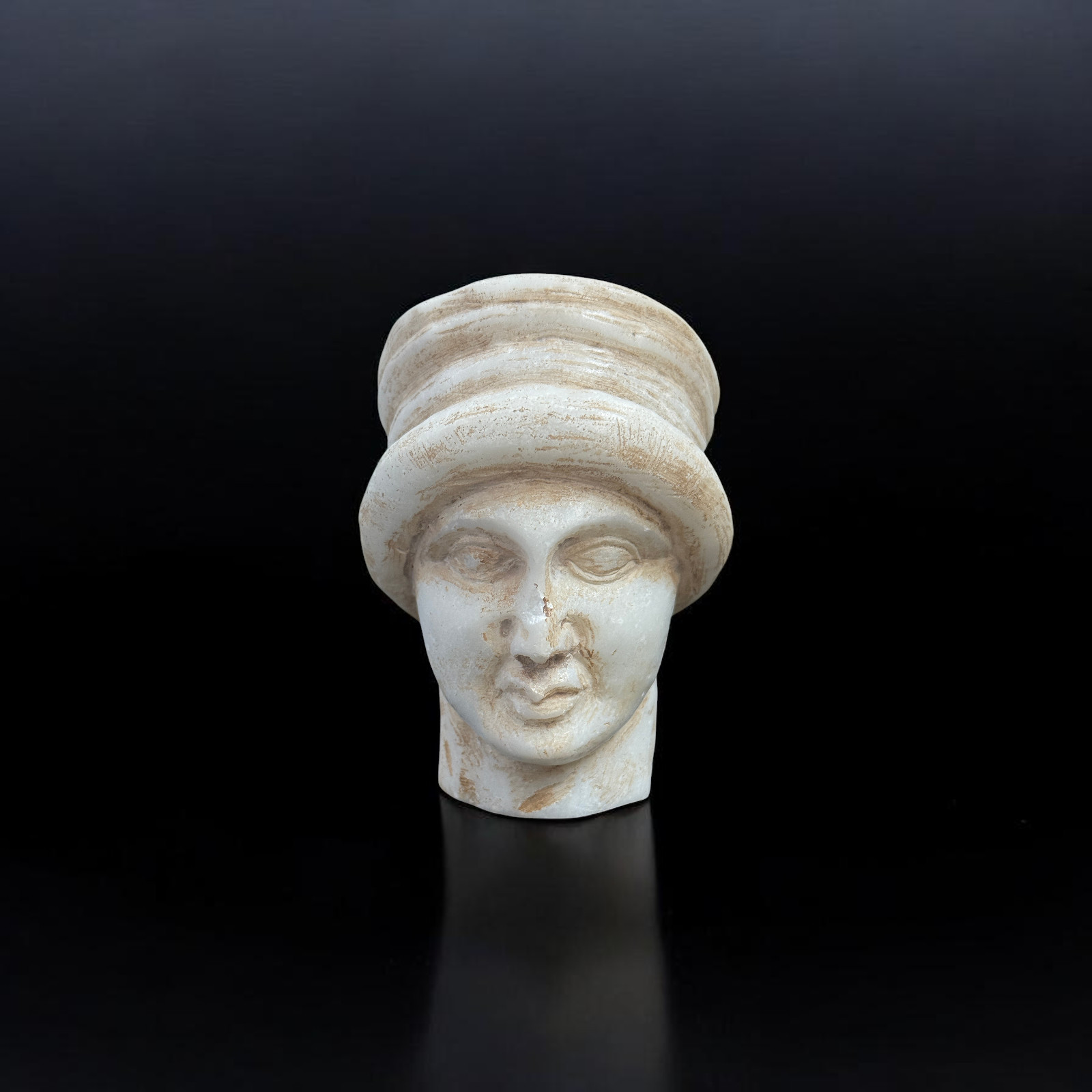 Greco-Roman Marble Head Sculpture | Ancient Art Collectible Greco-Roman Marble Head Sculpture | Ancient Art Collectible