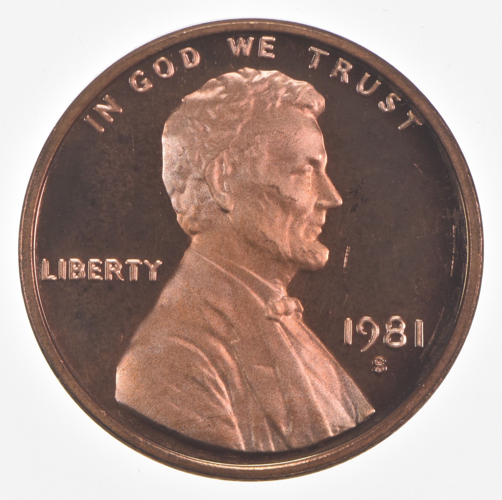 1981-S Lincoln Memorial Cent Type 1 Proof 1981-S Lincoln Memorial Cent Type 1 Proof